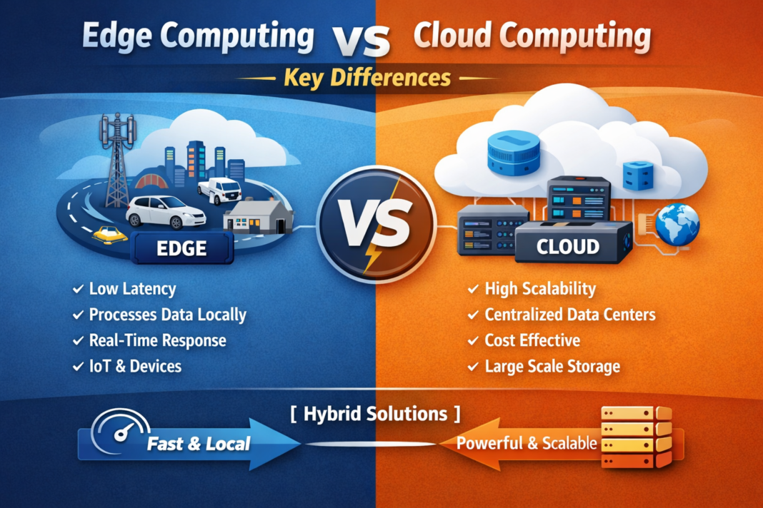 edge computing vs cloud computing